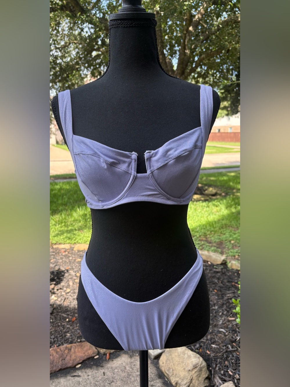 Victoria's Secret Lilac Underwire Bikini set